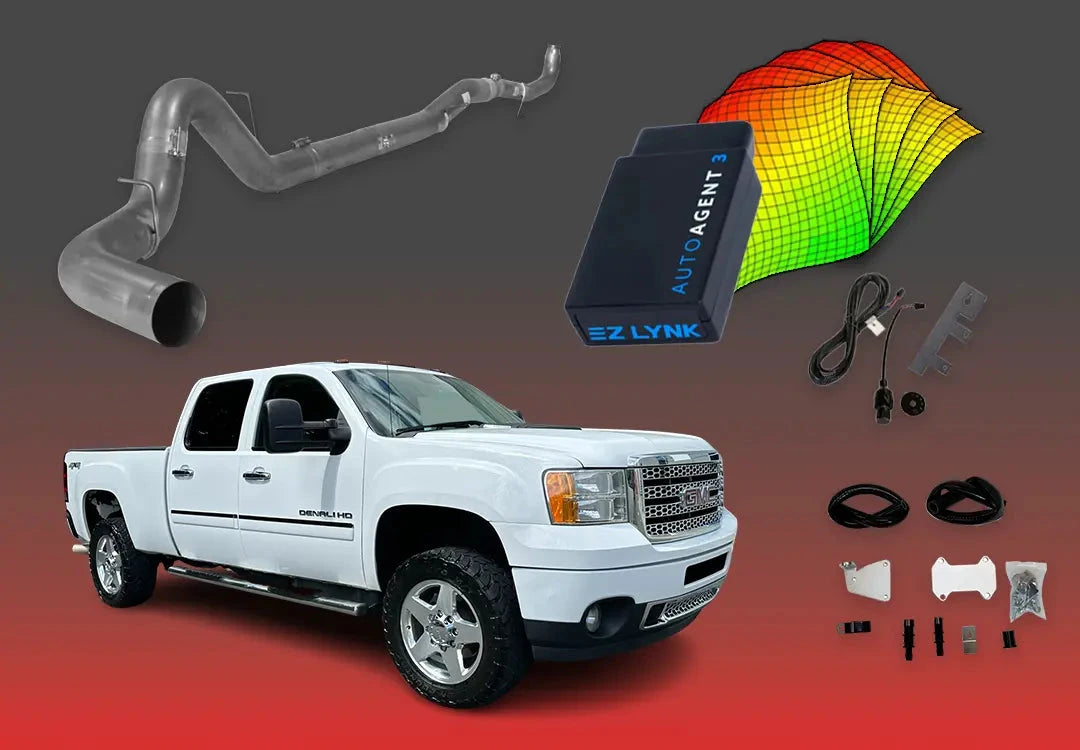 DIESELR GM Duramax LML All In One Kit (2011-2016) All In One Kit (Basic) DIESELR Corp. 2011-2015 Unlimited Support (SOTF - Shift-on-the-Fly) 5-Inch Downpipe Back