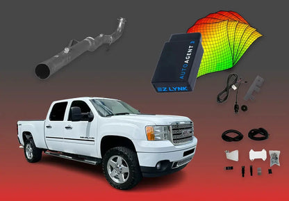 DIESELR GM Duramax LML All In One Kit (2011-2016) All In One Kit (Basic) DIESELR Corp. 2015.5-2016 Unlimited Support (SOTF - Shift-on-the-Fly) Cat & Dpf Straight - Race Pipe