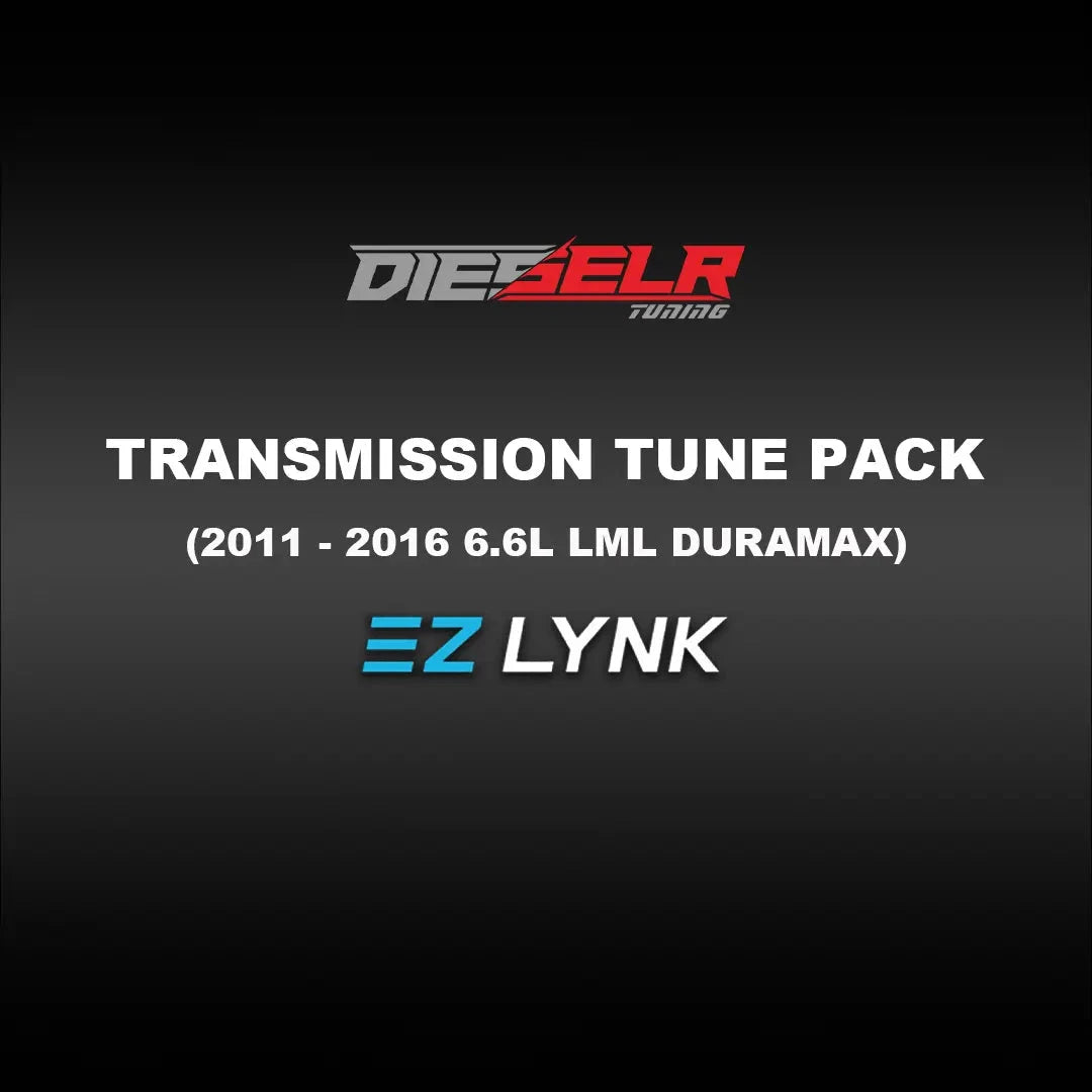 DIESELR EZ Lynk LML TCM Tuning (2011-2016 LML Duramax) TCM Tune File DIESELR Tuning 