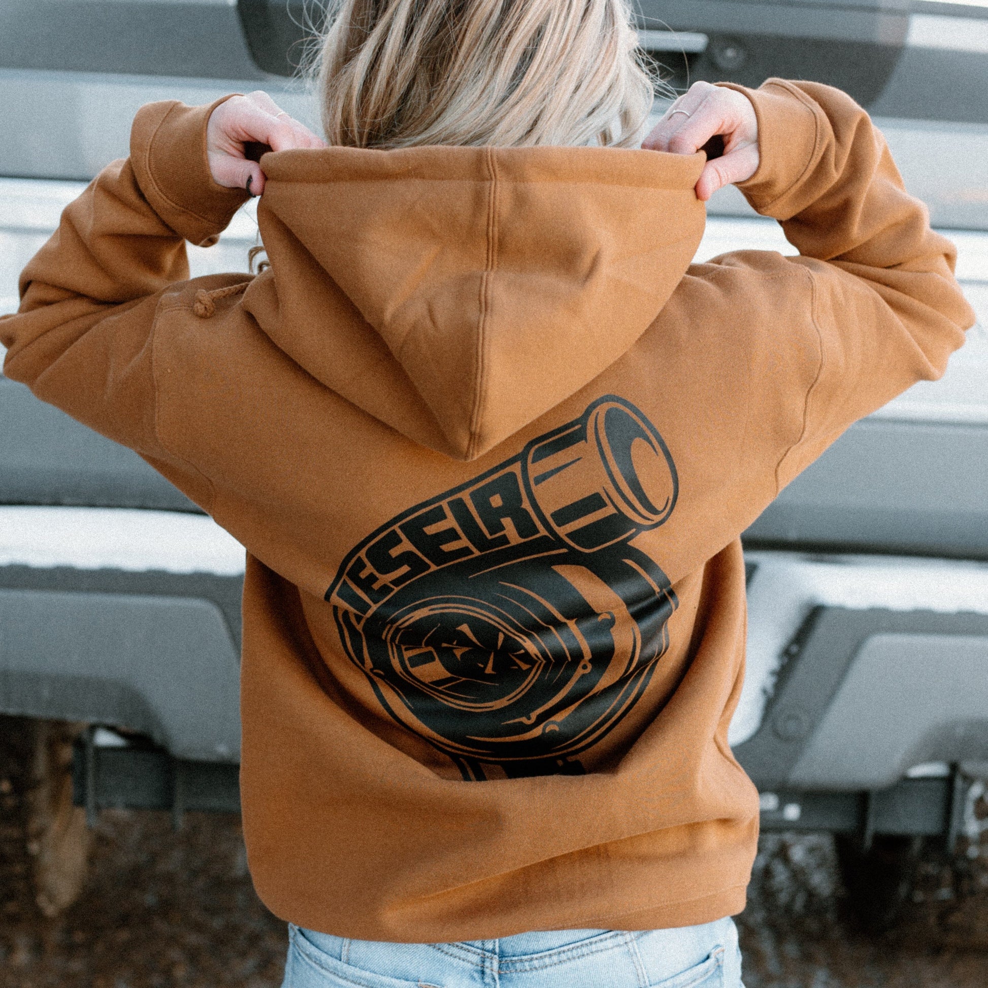 Turbo Saddle Hoodie Hoodie DSLR 