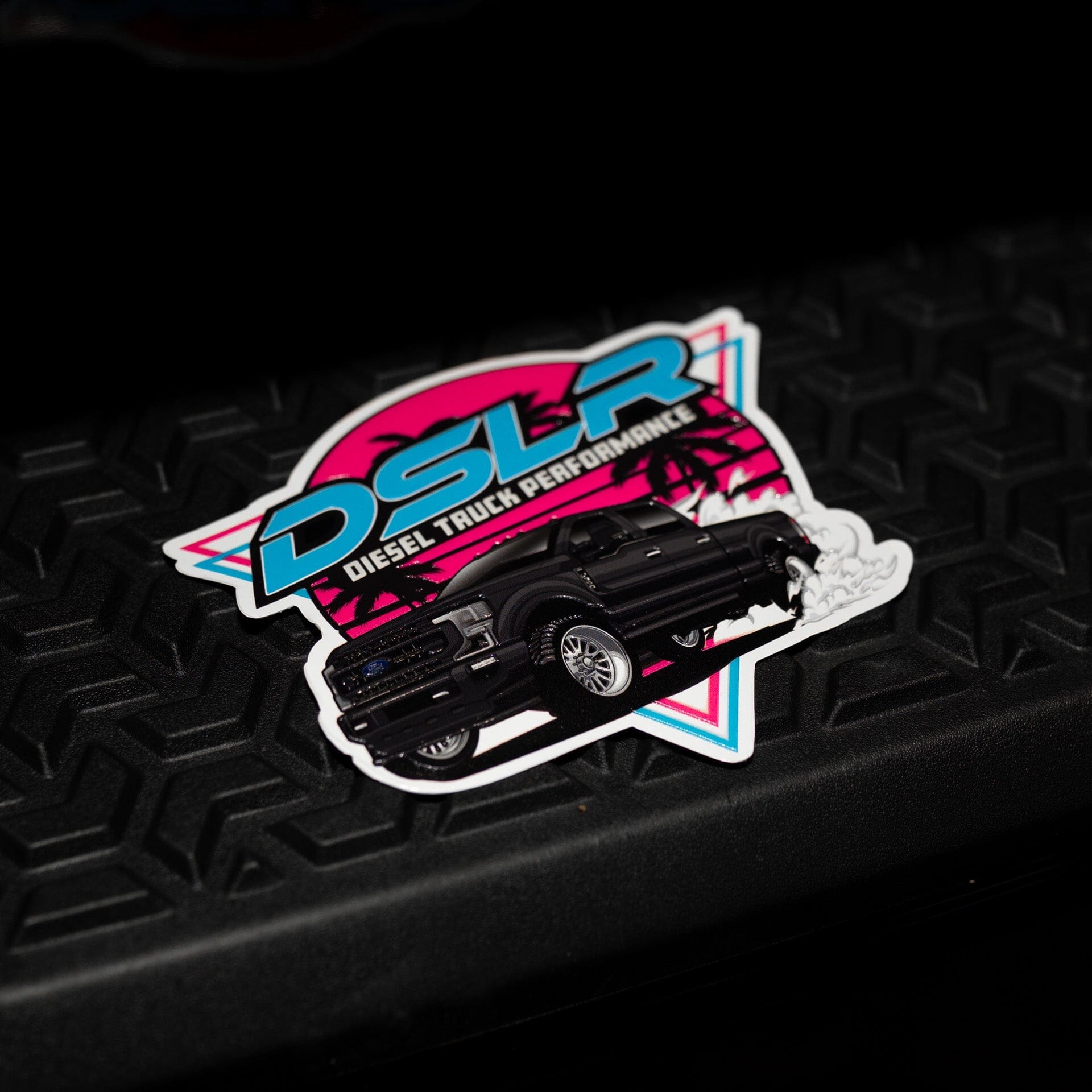 DSLR Miami Embossed Sticker Accessories DSLR 