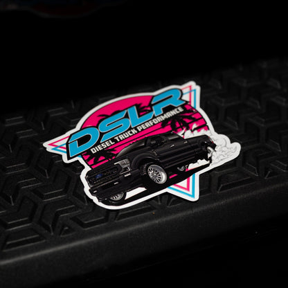 DSLR Miami Embossed Sticker Accessories DSLR 