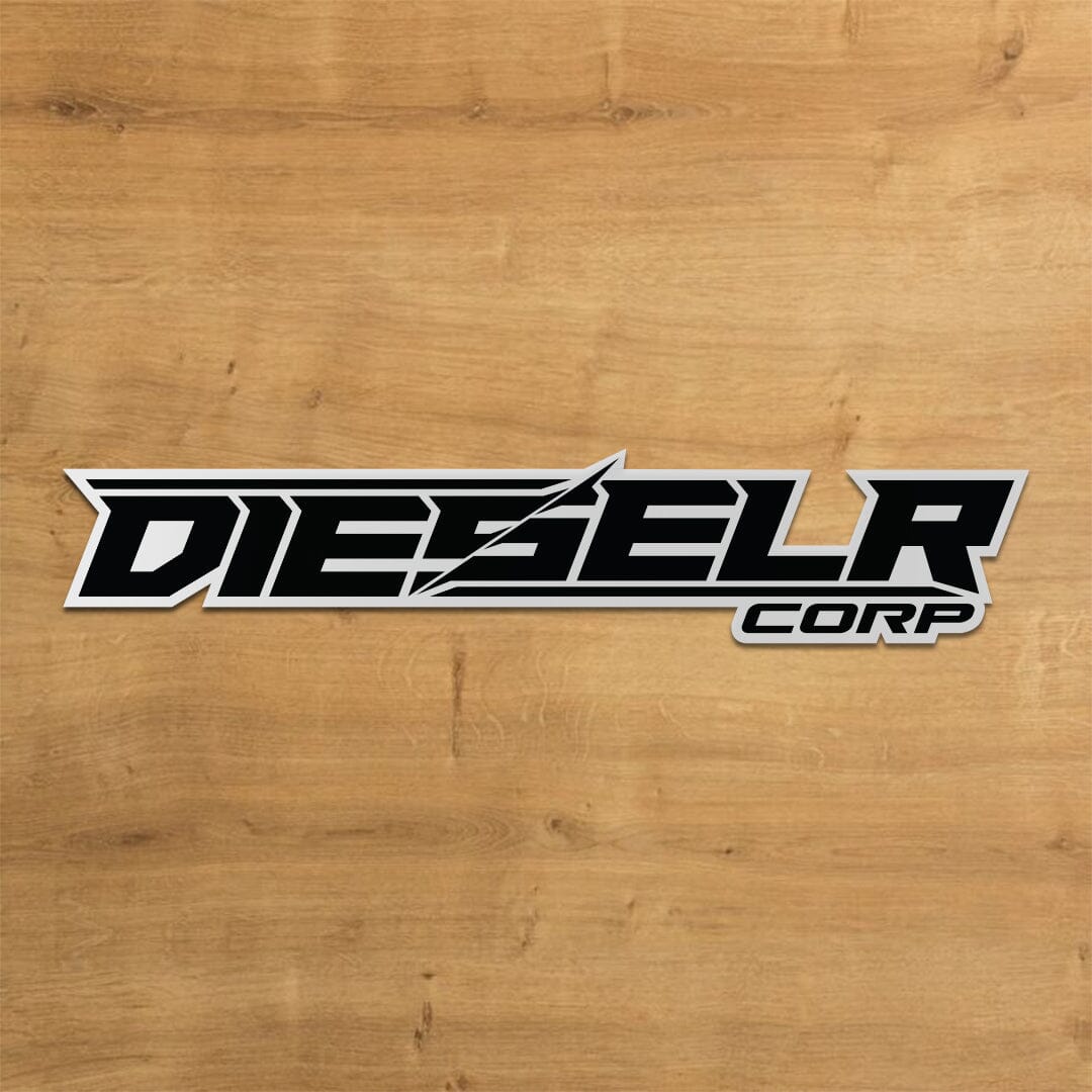 Dieselr Matte Chrome Sticker Accessories DSLR 