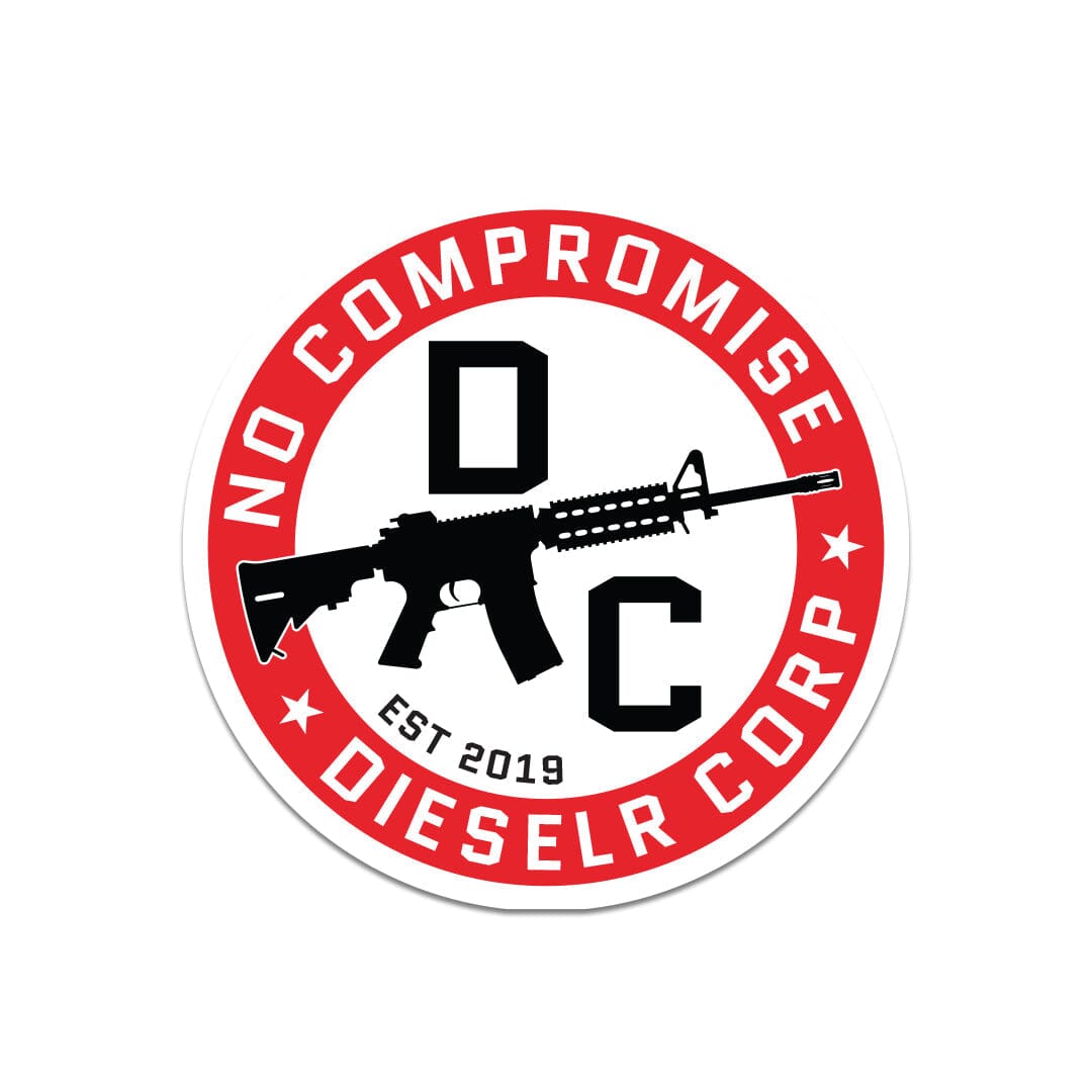 Dieselr No Compromise Sticker Accessories DSLR 