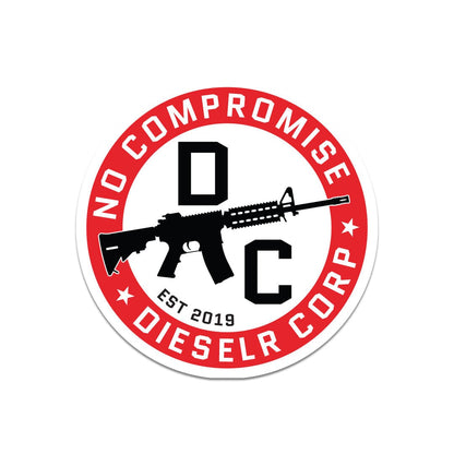 Dieselr No Compromise Sticker Accessories DSLR 