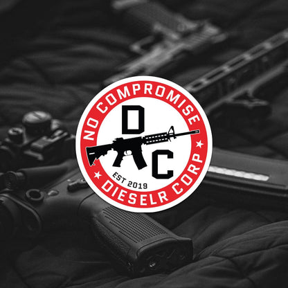 Dieselr No Compromise Sticker Accessories DSLR 