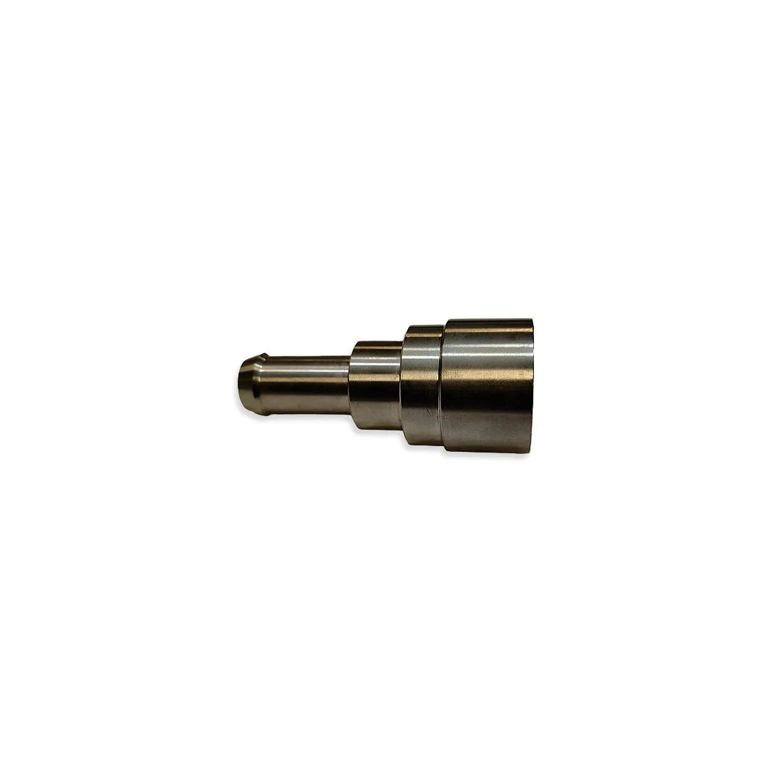 Dieselr Stainless Steel Heater Hose Connector Duramax 6.6L (2001-2023) Stainless Steel Heater Hose Connector Dieselr Parts Single 