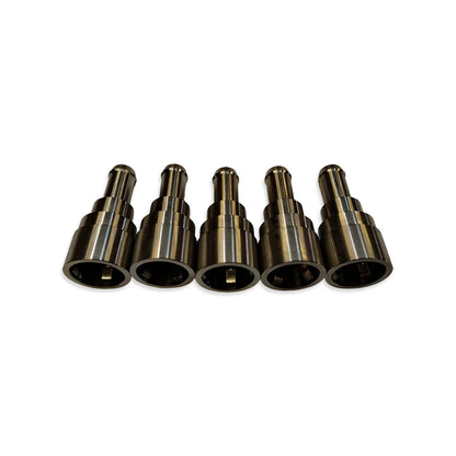 Dieselr Stainless Steel Heater Hose Connector Duramax 6.6L (2001-2023) Stainless Steel Heater Hose Connector Dieselr Parts 5 Pack 