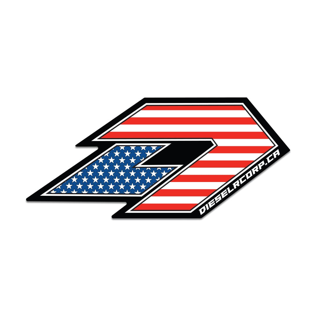 Dieselr USA Sticker Accessories DSLR 