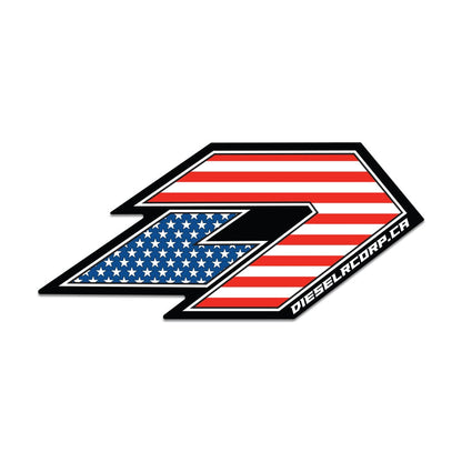 Dieselr USA Sticker Accessories DSLR 