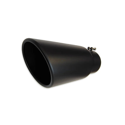 Dieselr Universal Exhaust Tip Exhaust Tip Dieselr Parts 12" Long 4" inlet - 5" outlet Black
