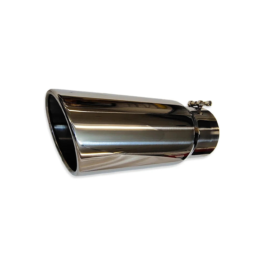 Dieselr Universal Exhaust Tip Exhaust Tip Dieselr Parts 12" Long 4" inlet - 5" outlet Polished
