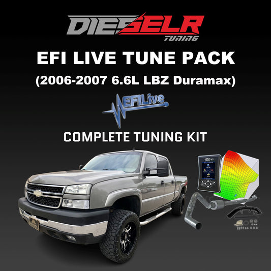 EFI Live Bundle (2006-2007 LBZ Duramax) Bundle DIESELR Tuning 