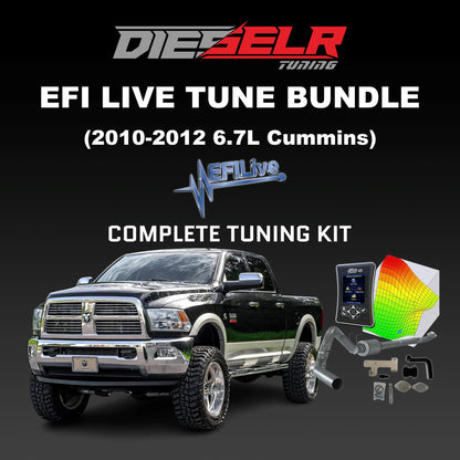 EFI Live Tune Bundle (2010-2012 Cummins 6.7L) Bundle DIESELR Tuning 