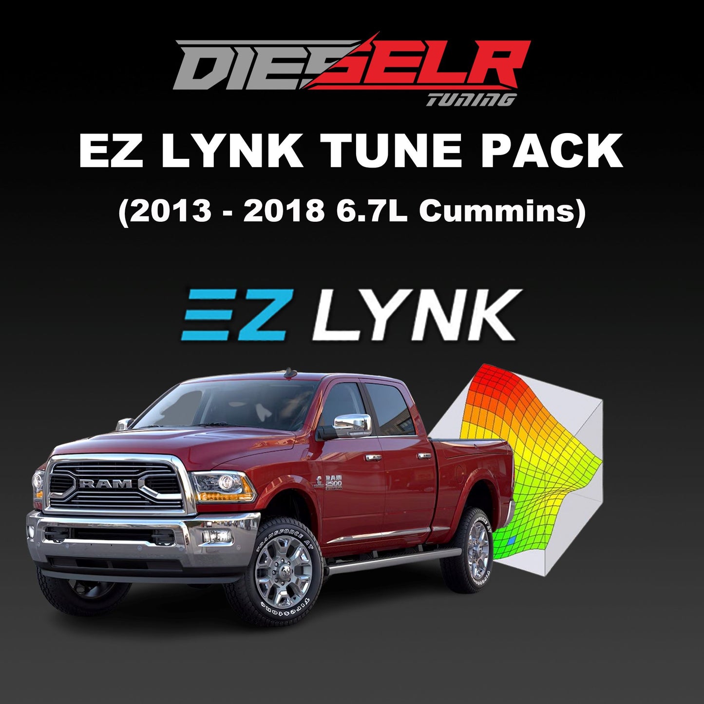 DIESELR EZ Lynk Tune Files (2013-2018 Cummins 6.7L) Tune Files DIESELR Tuning 