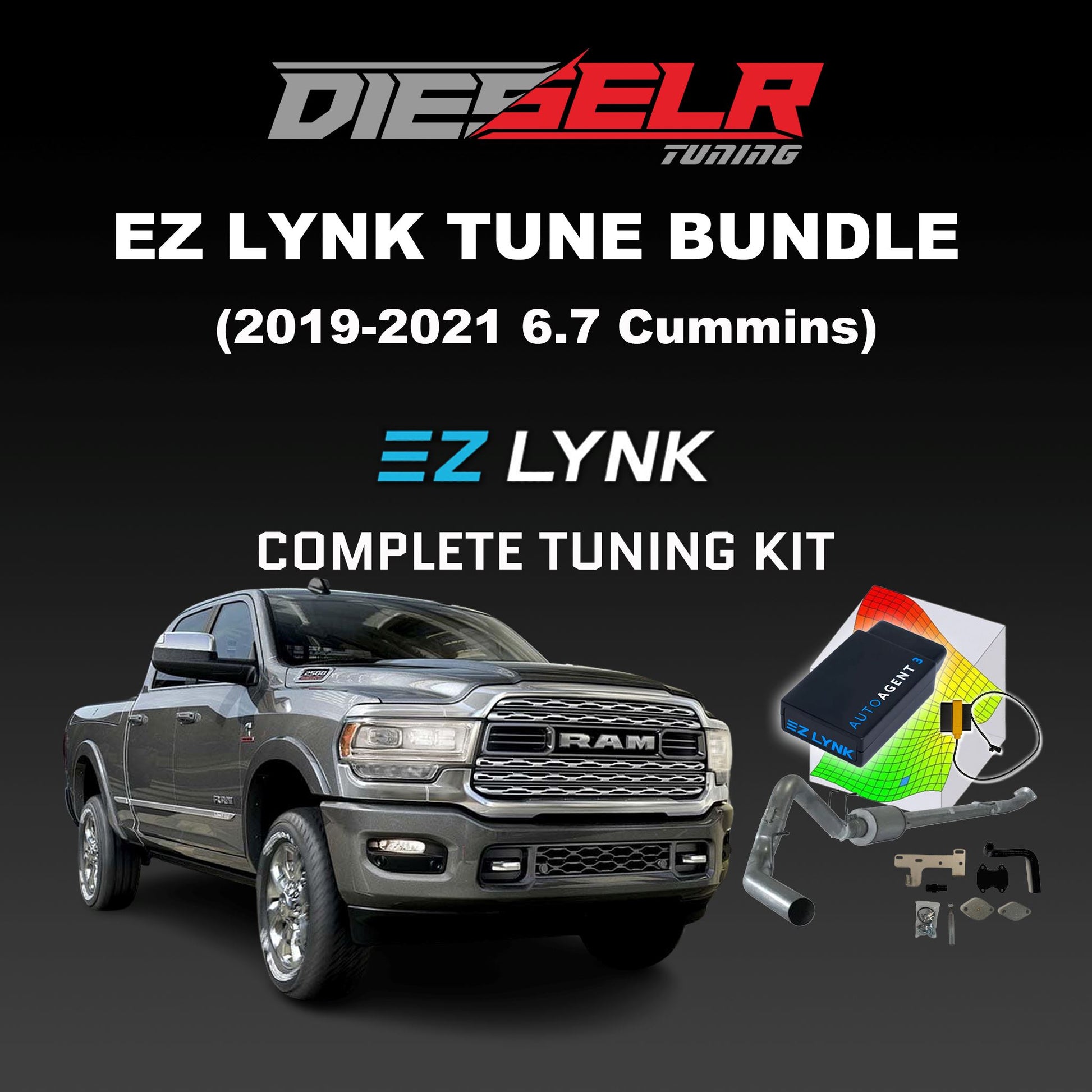 EZ Lynk Bundle (2019-2021 6.7 Cummins) Bundle DIESELR Tuning 