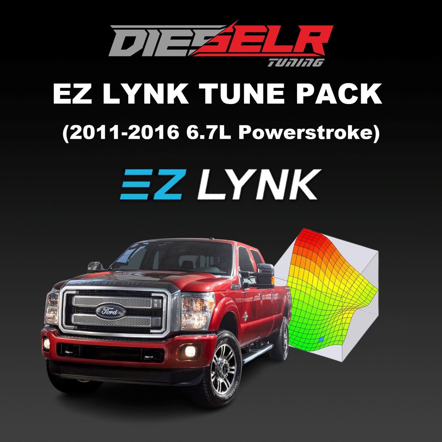 DIESELR EZ Lynk Tune Files (2011-2016 Powerstroke 6.7L) Tune Files DIESELR Tuning 