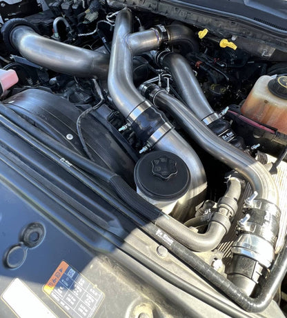 No Limit Fabrication Stainless Intercooler Piping Kit - Ford Powerstroke 6.7L (2011-2014) Engine Intake Manifold No Limit Fabrication 