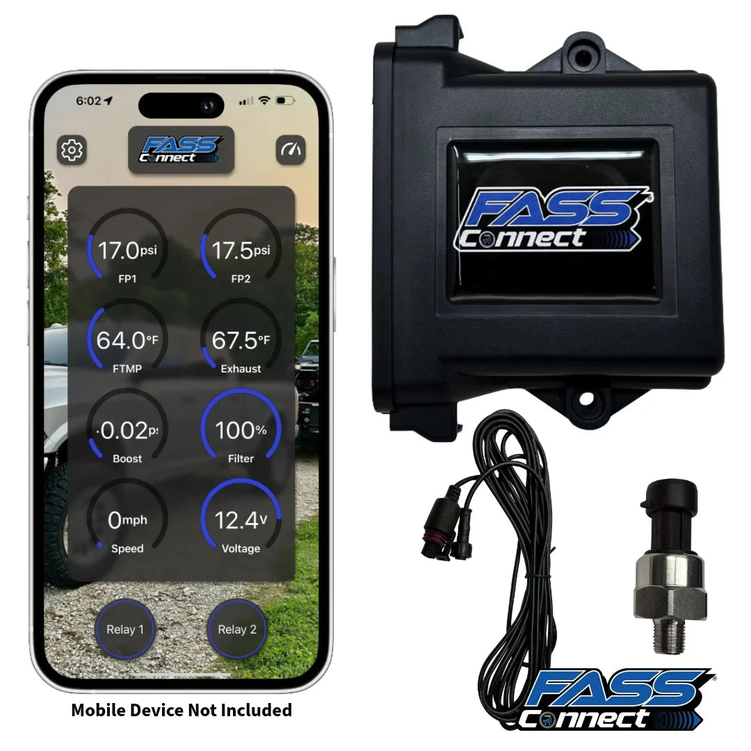 FASS Connect Digital Monitoring System Digital Monitoring System FASS Fuel Systems No Gauge 
