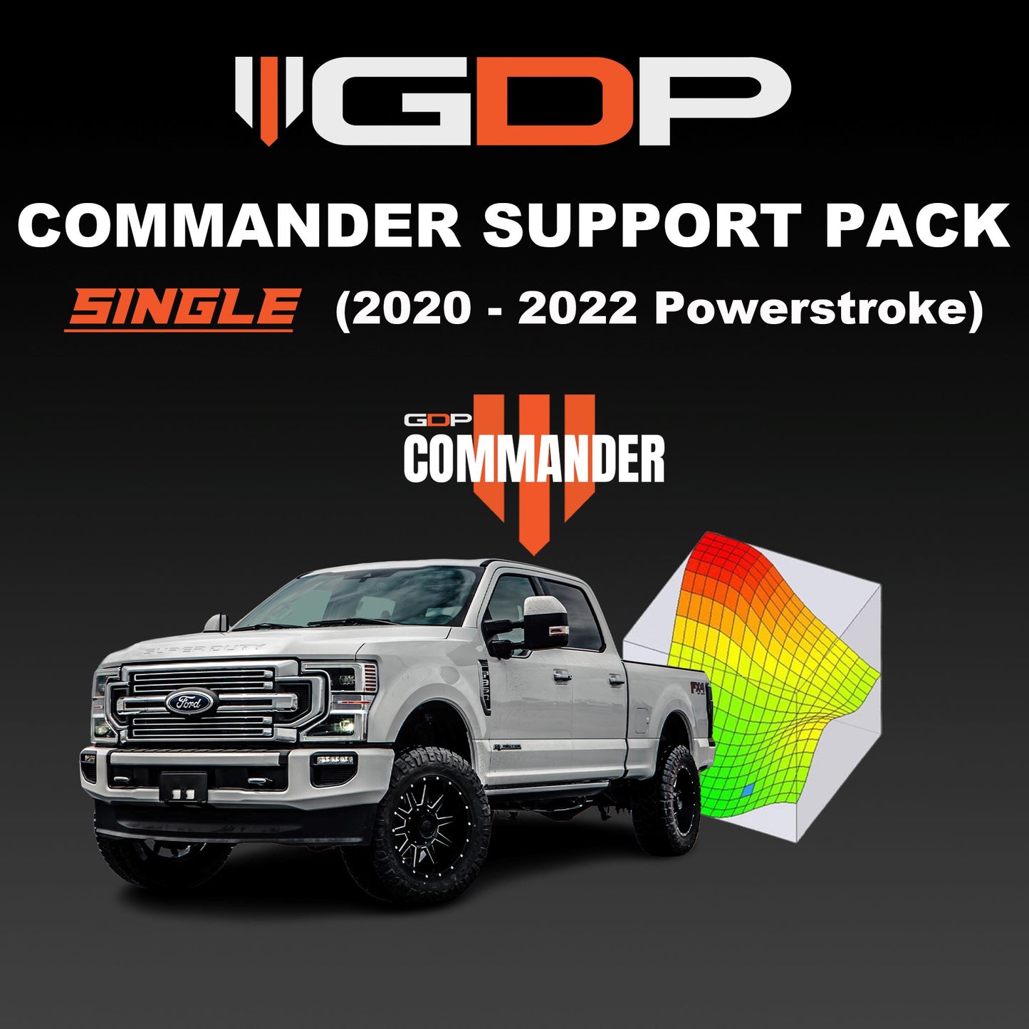 GDP Commander Support Pack - Single (20-22 Ford 6.7L Powerstroke) GDP Tune Files GDP 