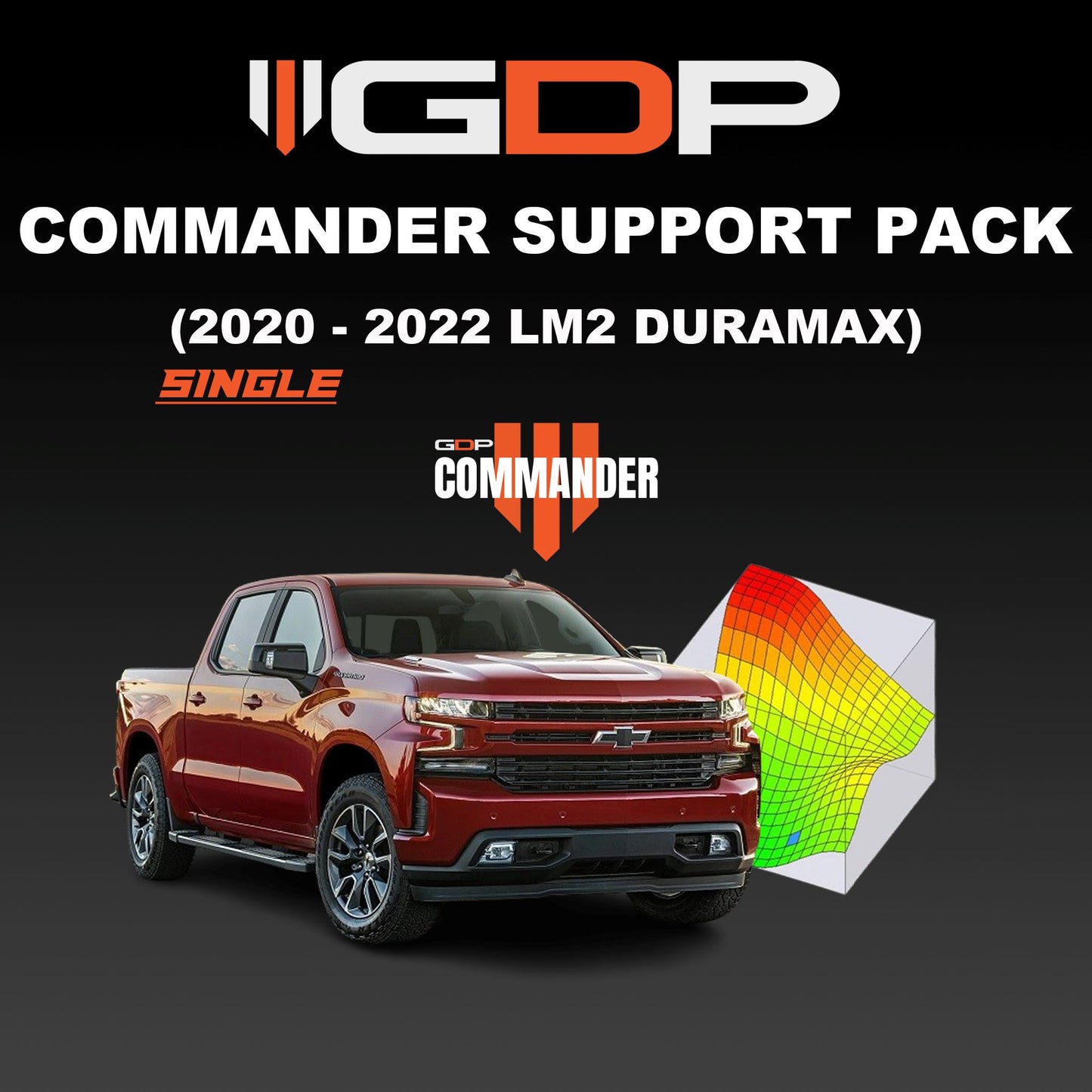 GDP Commander Support Pack - Single (20-22 GM 1500 3.0L LM2 Duramax) GDP Tune Files GDP 