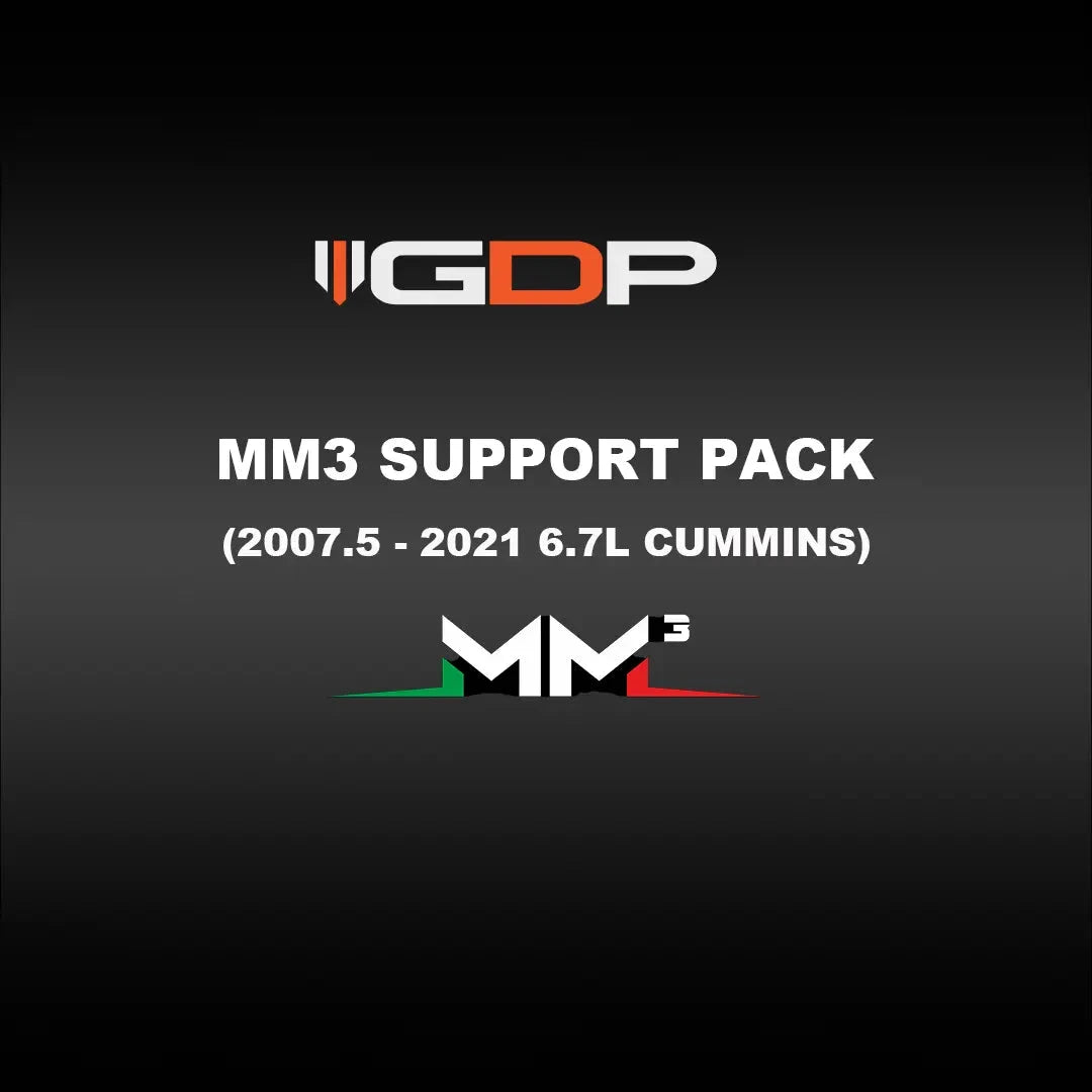 MM3 GDP Support Package (2007.5-2021 6.7L Cummins) GDP Tune Files GDP 