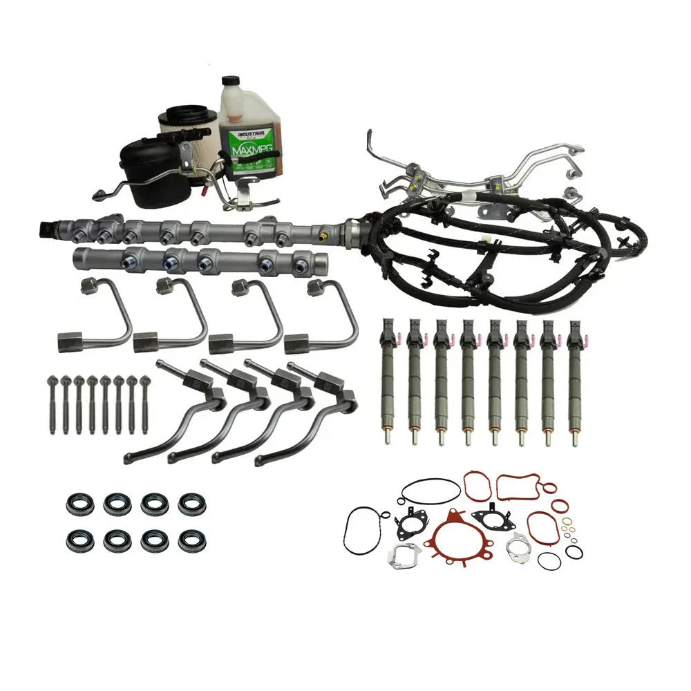 Industrial Injection Disaster Kit with Injectors No Pump Ford Powerstroke 6.7L (2017-2019) Disaster Kit Industrial Injection 