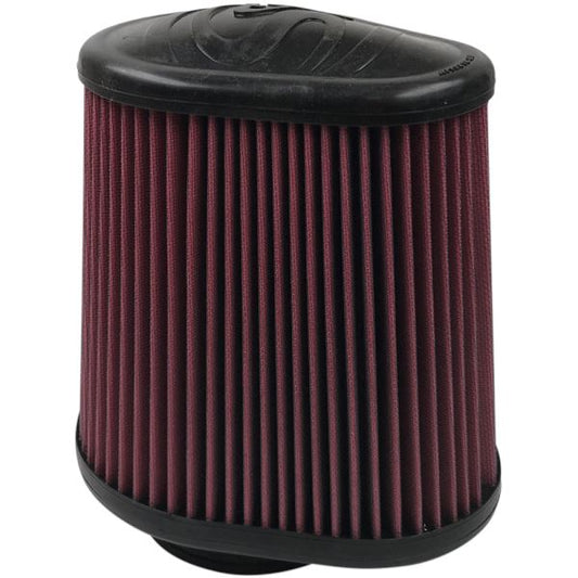 Air Filter For Intake Kits 75-5104,75-5053 Oiled Cotton Cleanable Red S&B Air filters S&B 