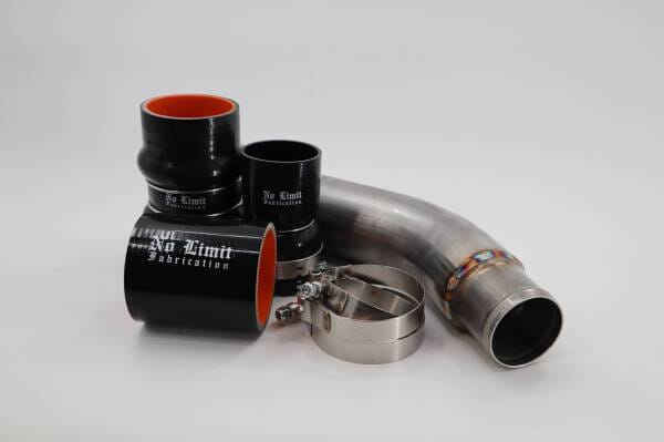 Hot Side Pipe Kit (11-22 Powerstroke 6.7L) Intake No Limit Fabrication 