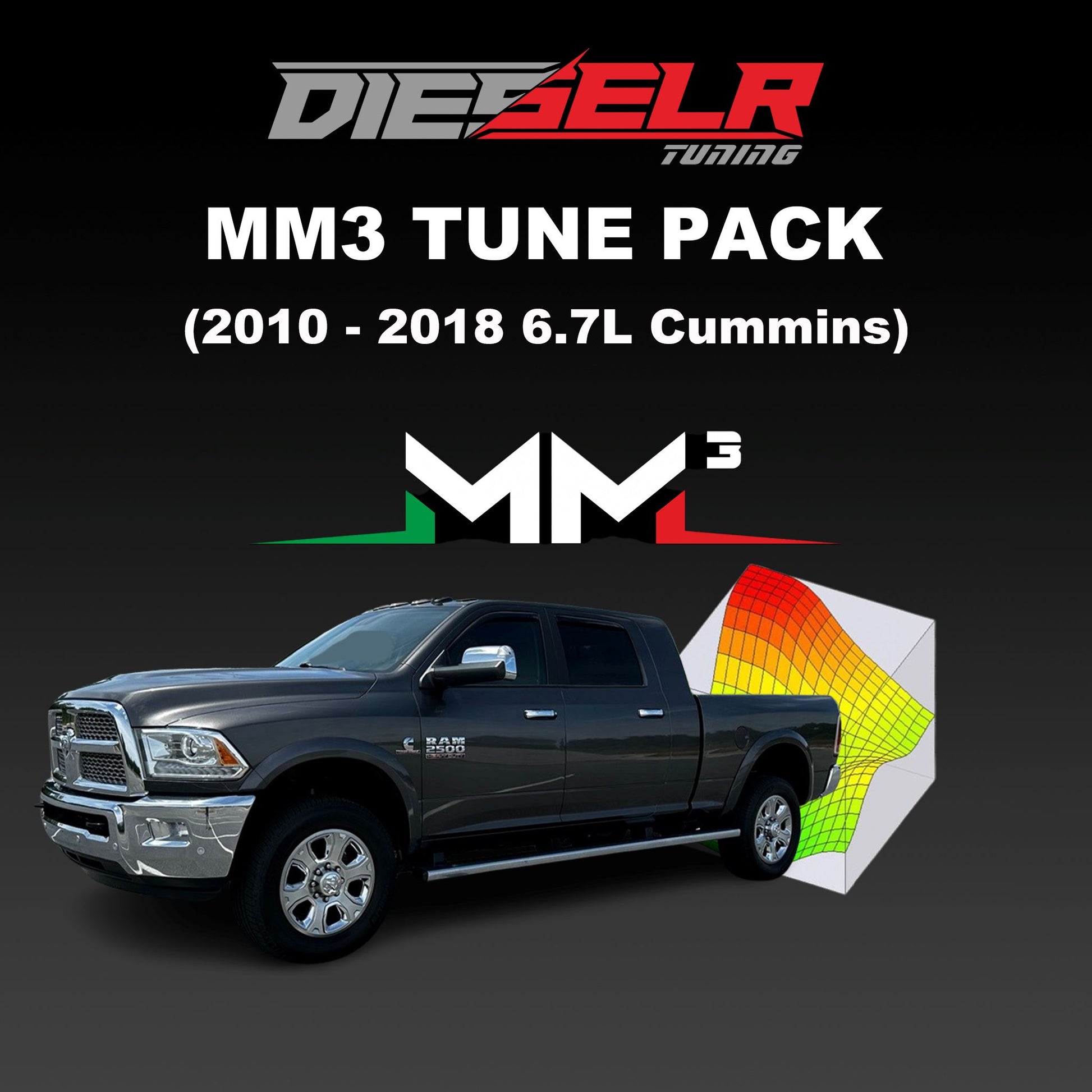 DIESELR MM3 Tune Files (2010-2018 Cummins 6.7L) MM3 Tune Files DIESELR Tuning 