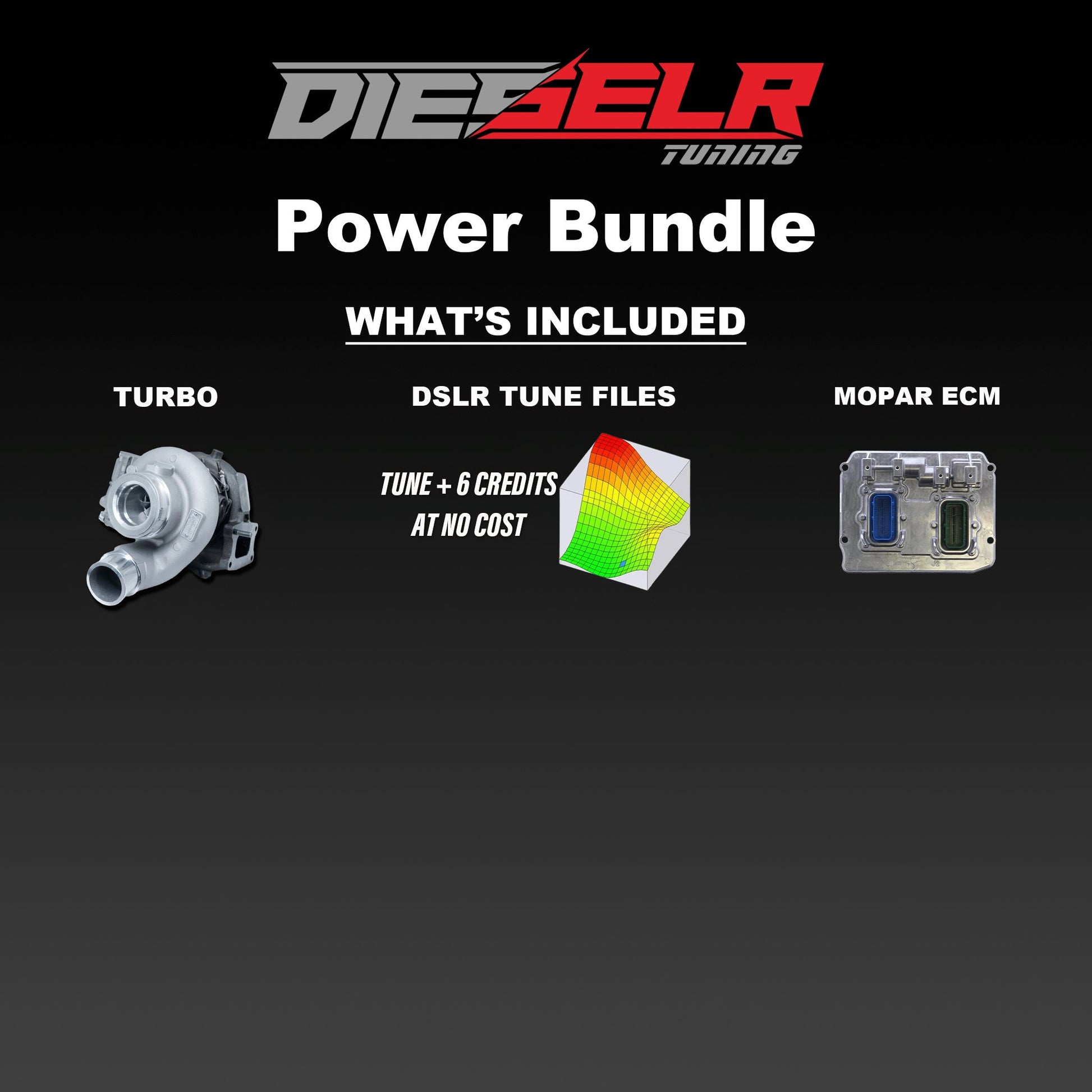 Power Plus Pack (2022-2024 6.7 Cummins) Bundle DIESELR Tuning 