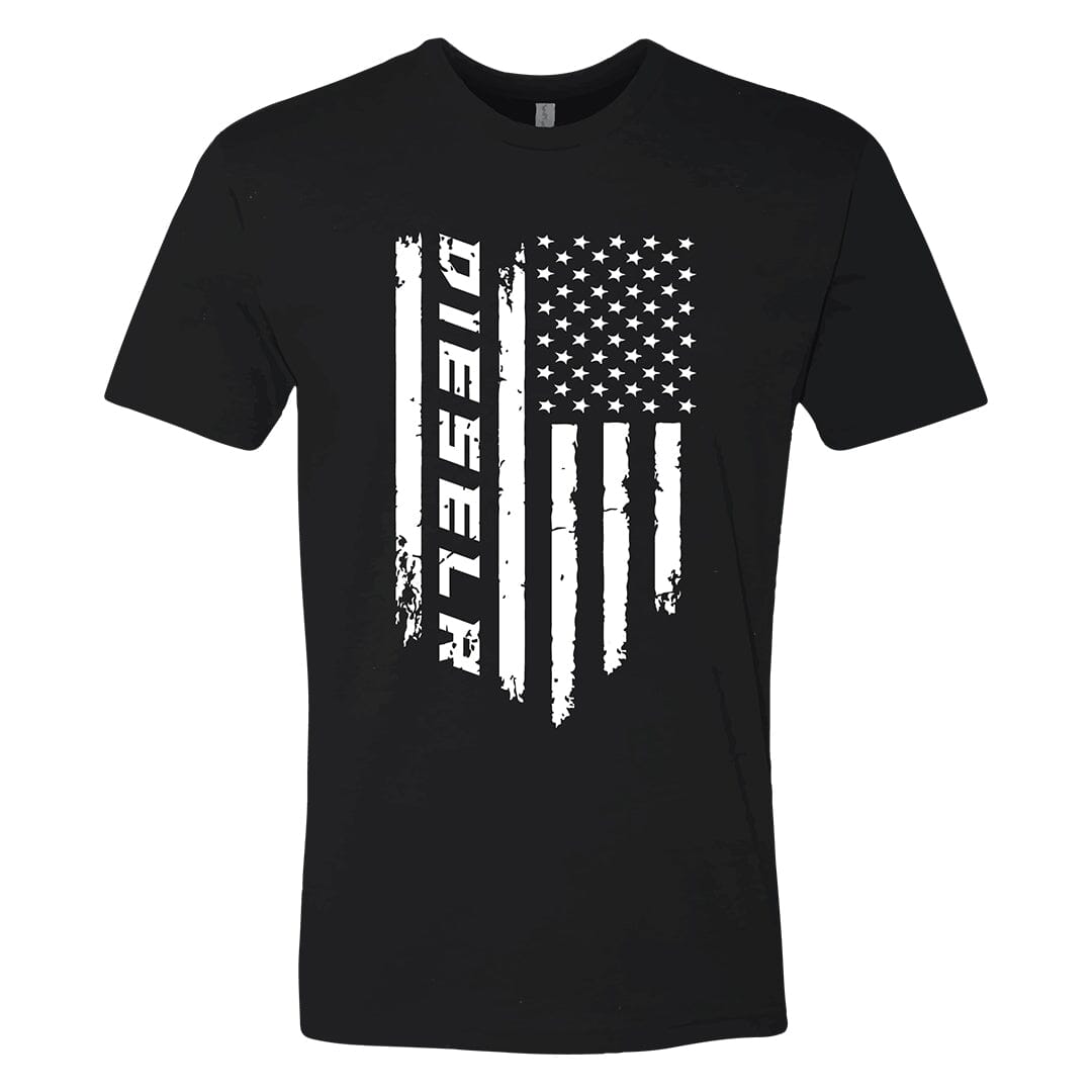 Dieselr Merica Tee T-Shirt DSLR S Black 