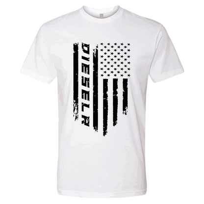 Dieselr Merica Tee T-Shirt DSLR S White 