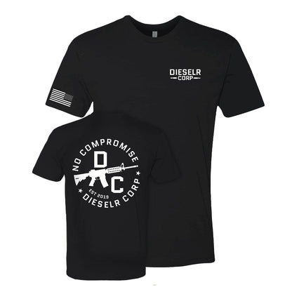 No Compromise Tee T-Shirt DSLR S Black 