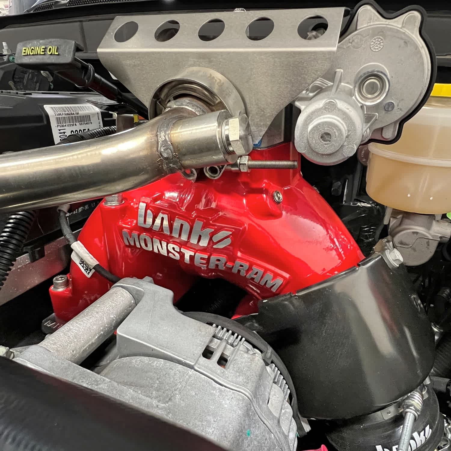 Banks Monster-Ram® Intake and Killer Grid Heater Upgrade - Dodge RAM 2500/3500 6.7L Cummins (2013-2018) Intake and Grid Heater Upgrade Banks Power 