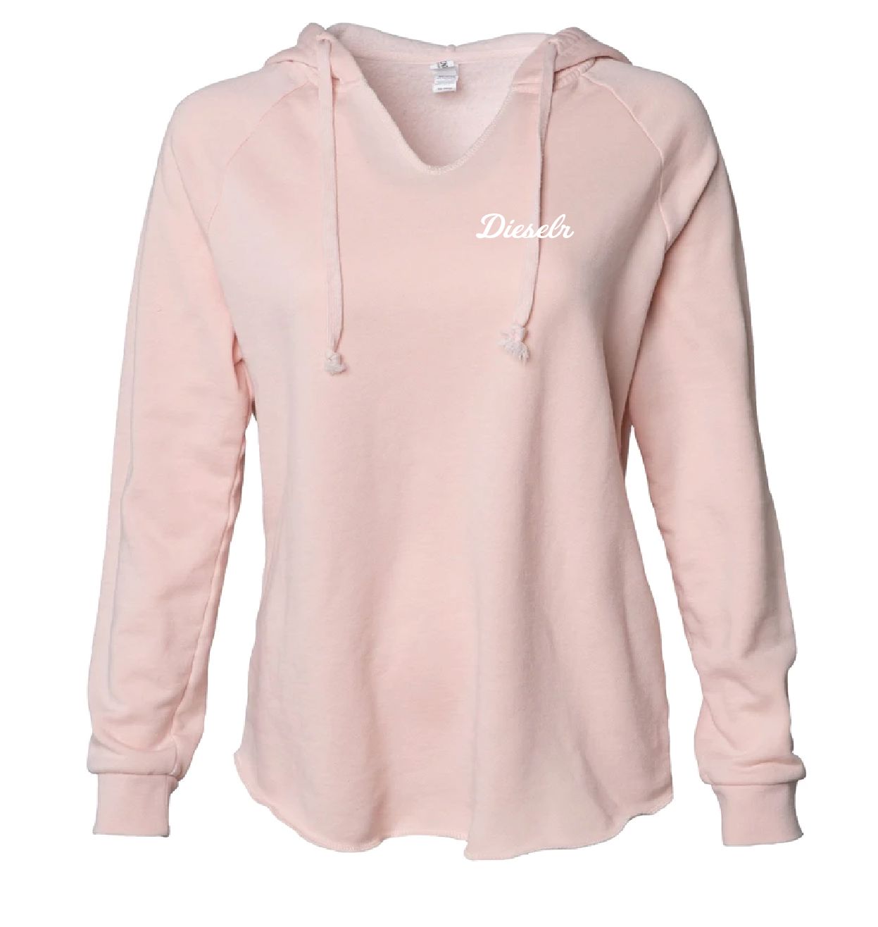 Dieselr Women's Lightweight Hoodie Hoodie DSLR XS Blush 