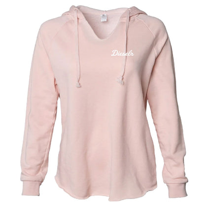 Dieselr Women's Lightweight Hoodie Hoodie DSLR XS Blush 