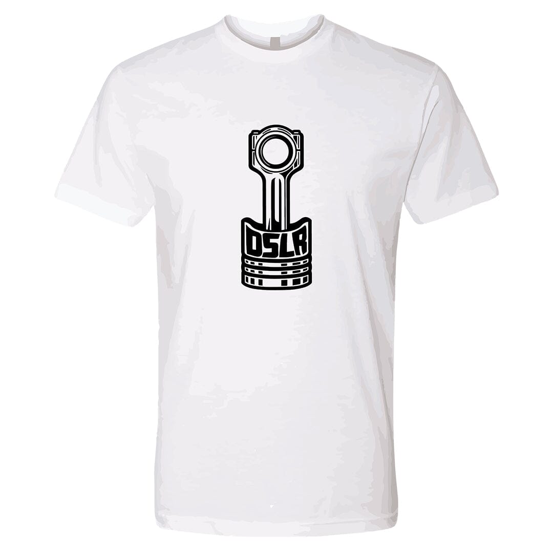 DSLR Piston Tee T-Shirt DSLR S White 