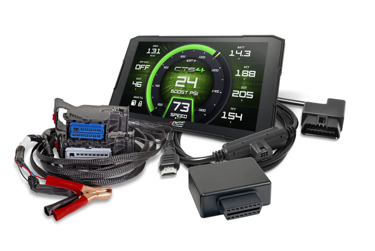 Edge Evolution CTS4 Tuner and Monitor Calibration Monitor Edge Products 2020-2023 GM 2500/3500 6.6L Gas (with Unlock Kit) 