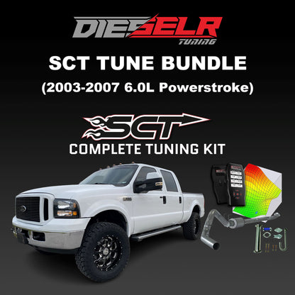 SCT Tune Bundle (2003-2007 Powerstroke 6.0L) Bundle DIESELR Tuning 