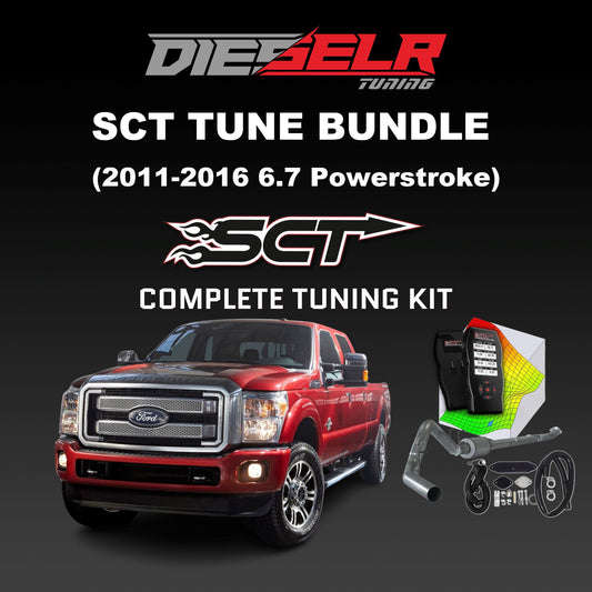 SCT Bundle (2011-2016 Powerstroke 6.7L) Bundle DIESELR Tuning 