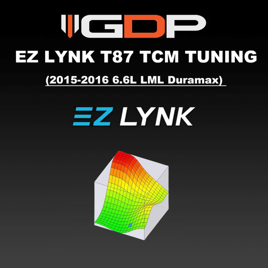 EZ Lynk GDP T87 TCM Tuning (2015-2016 LML Duramax) GDP Tune Files GDP 