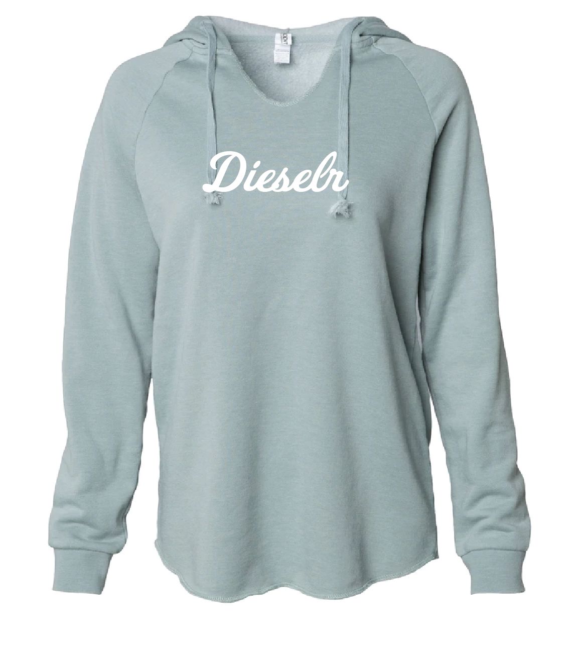 Dieselr Women's Lightweight Hoodie Hoodie DSLR XS Sage 