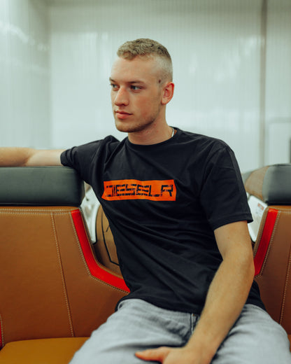 Red Predator Short Sleeve T-Shirt T-Shirt DSLR 