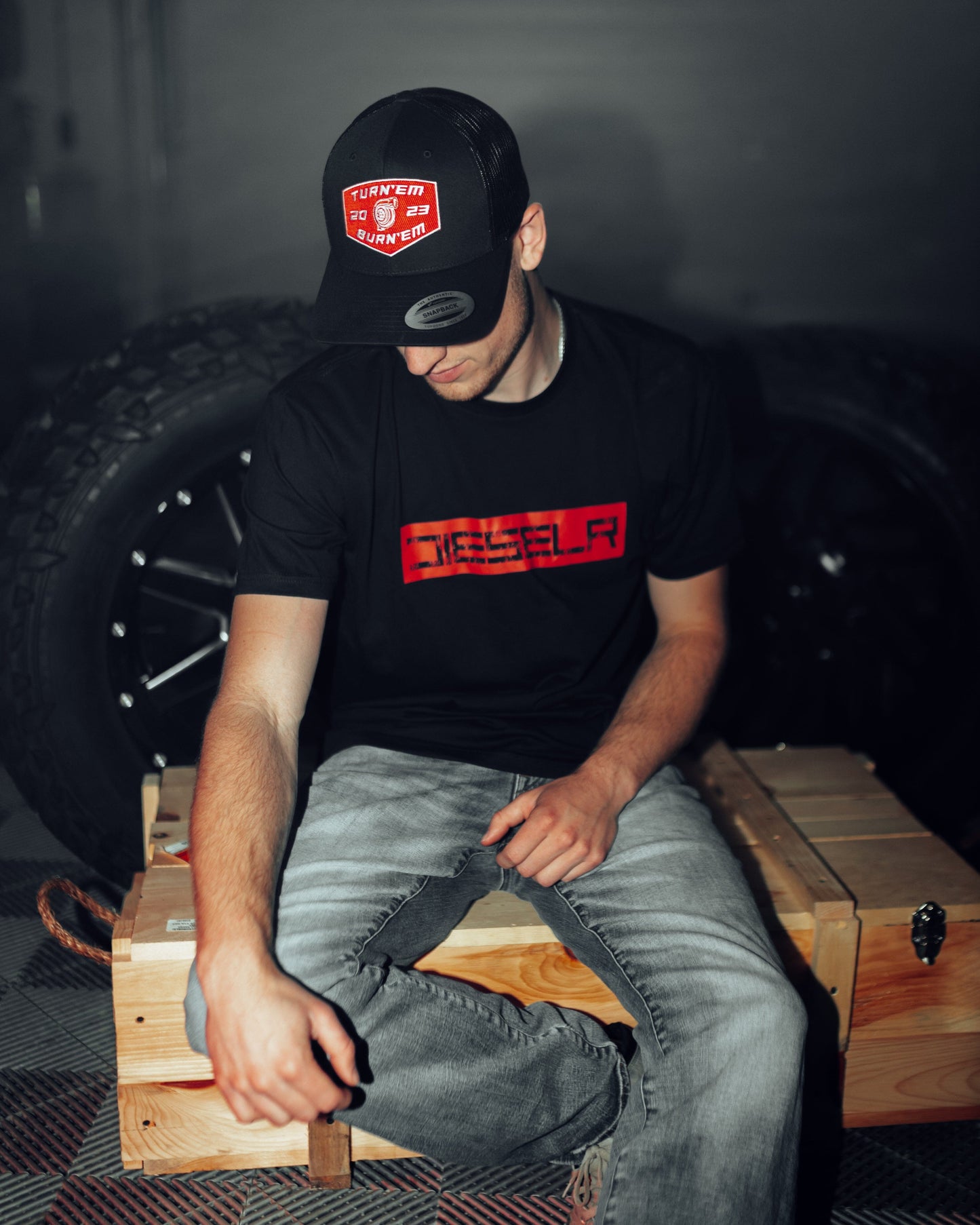 Turn 'Em & Burn 'Em 2023 Retro Trucker Snapback Hat Hat DSLR 