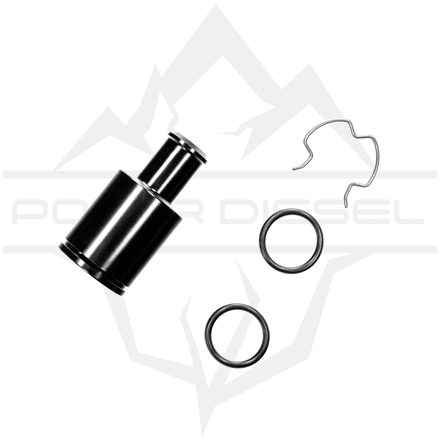2000-2023 Duramax 6.6L Aluminum Coolant Firewall Fitting Hardware Polar Diesel 