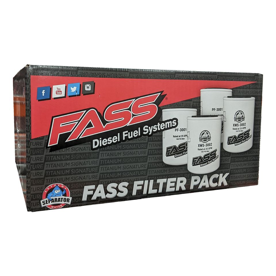 FASS FILTER PACK DIESEL PERFORMANCE FASS Fuel Systems 