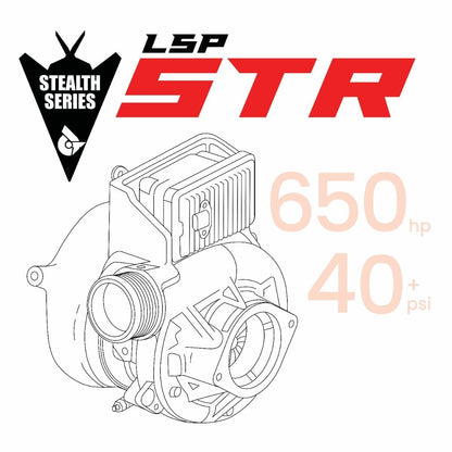 Stealth STR Turbo w/ Actuator (2017-2019 6.6L L5P Duramax) Turbocharger Calibrated Power 