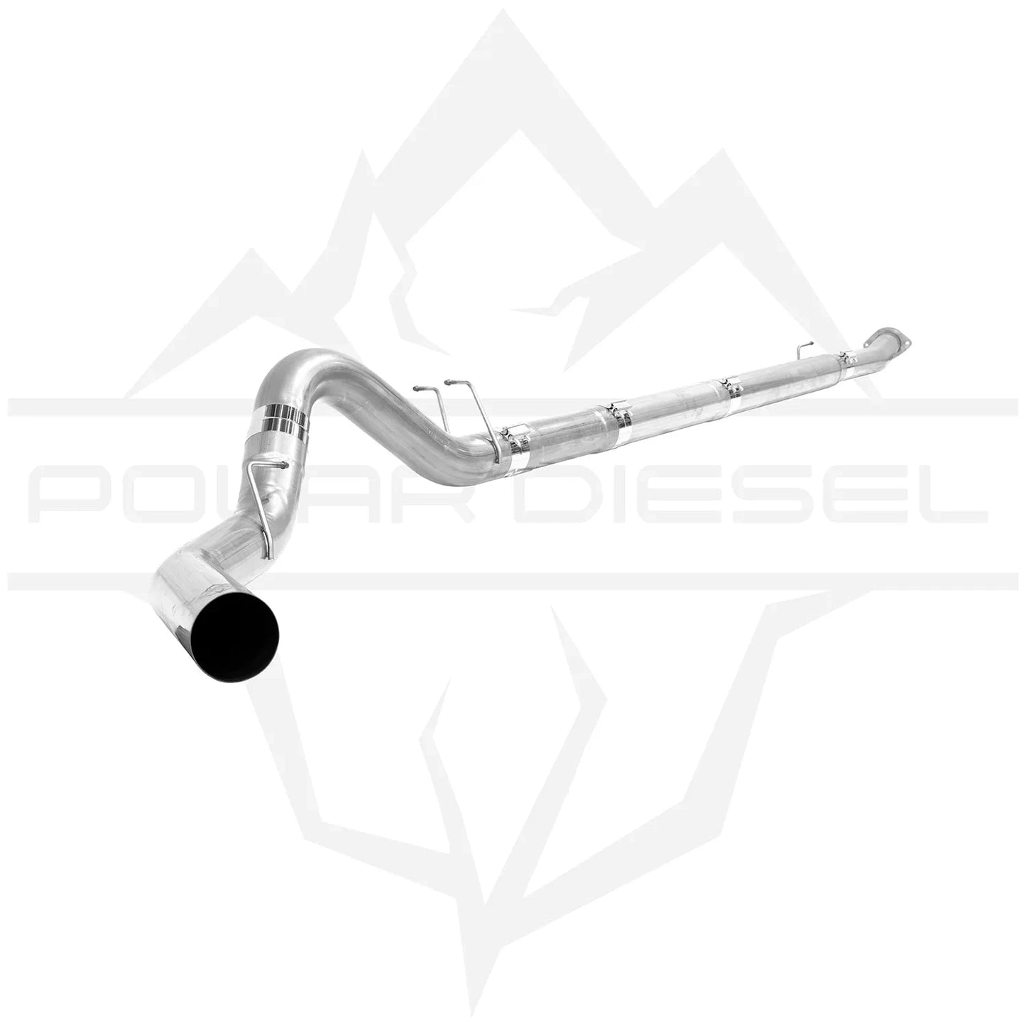 2011-2026 Ford Powerstroke 6.7L 304SS Raw 5" Polar Exhaust Exhaust Polar Diesel 