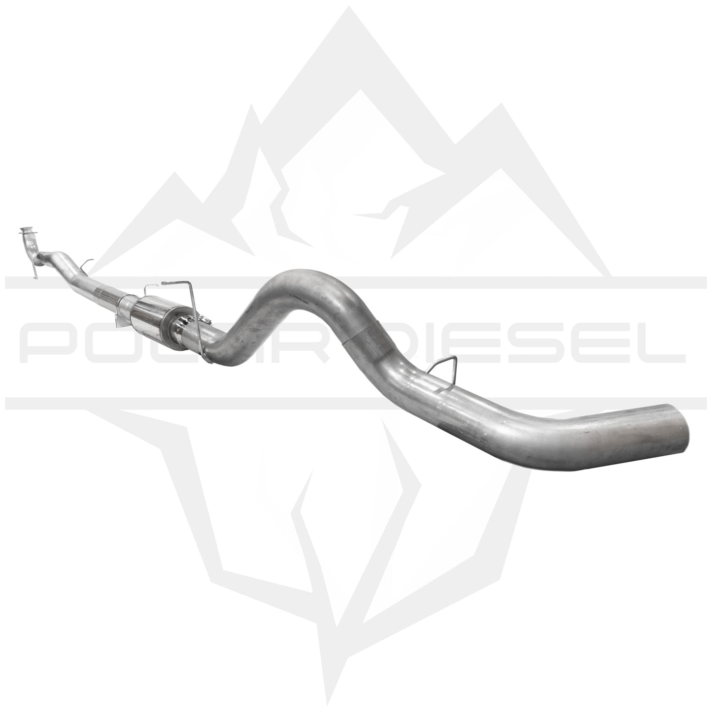 2017-2023 Duramax 6.6L 5" Polar Exhaust Exhaust Polar Diesel Muffler 